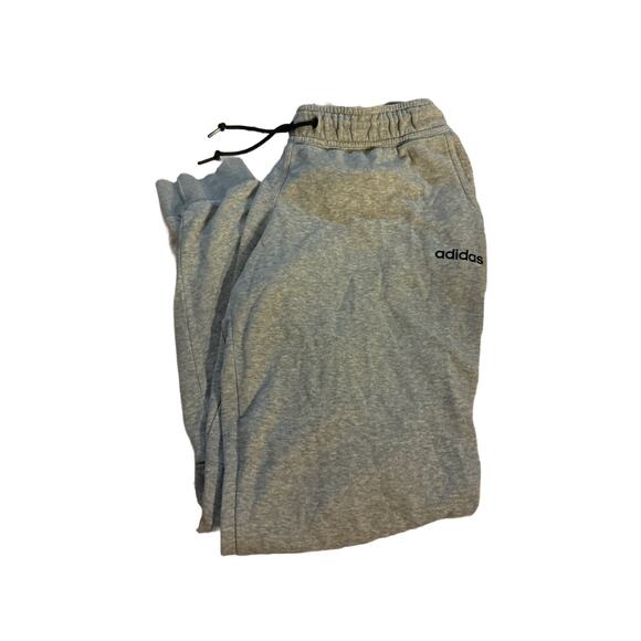 Adidas size medium gray grey sweatpants sweat pants lounge pants women's - Picture 7 of 8